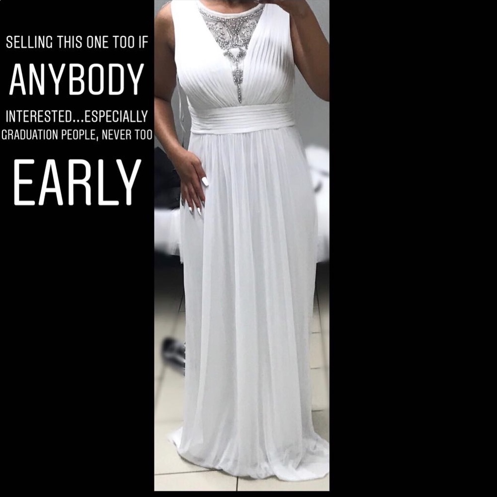White gown